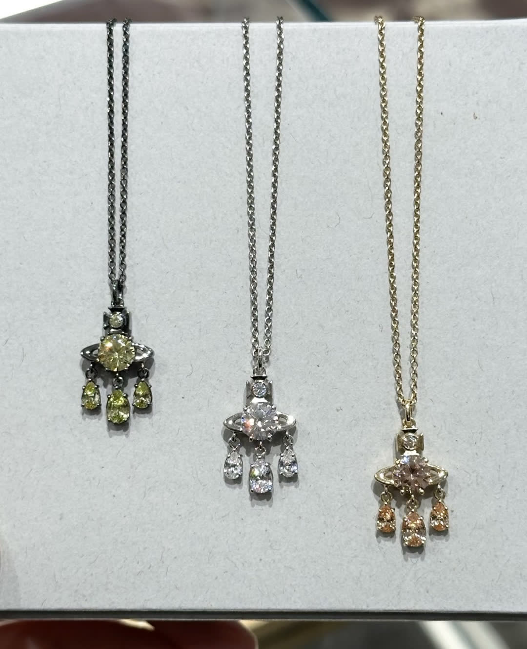 Vivienne Westwood Crystal Star Pendant Necklace